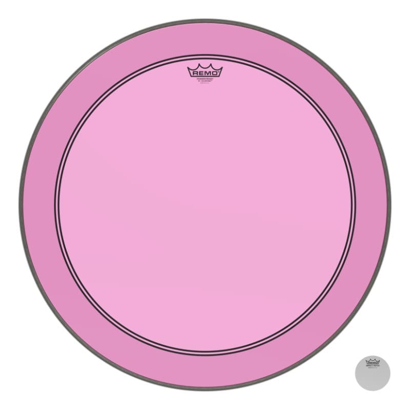 Remo Colortone Pink Powerstroke P3 Colortone 26 Inch Bass Drum Head
