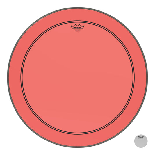 Remo Powerstroke P3 Colortone Red 26 Inch Bass Drum Head