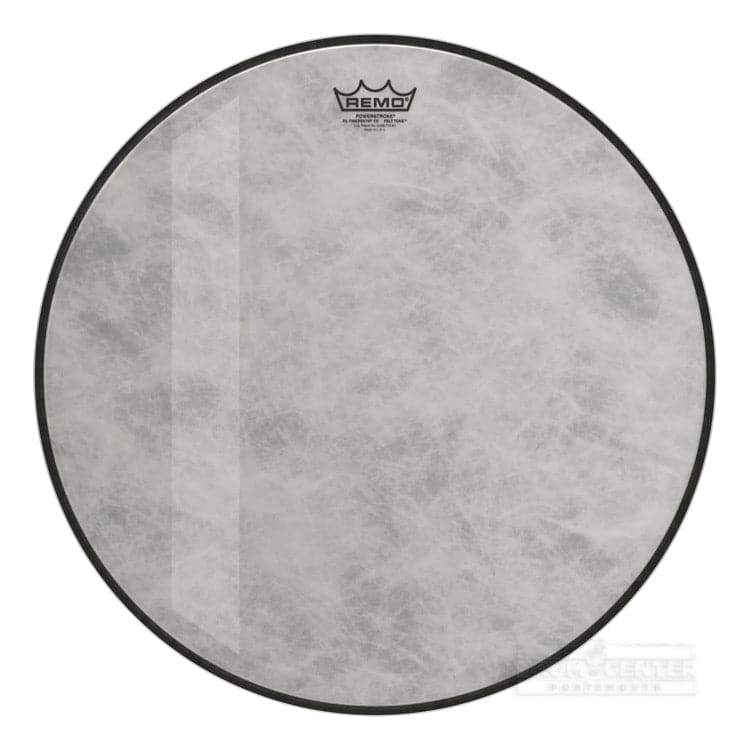 Remo Fiberskyn Powerstroke P3 Felt Tone 20 Inch Bass Drum Head