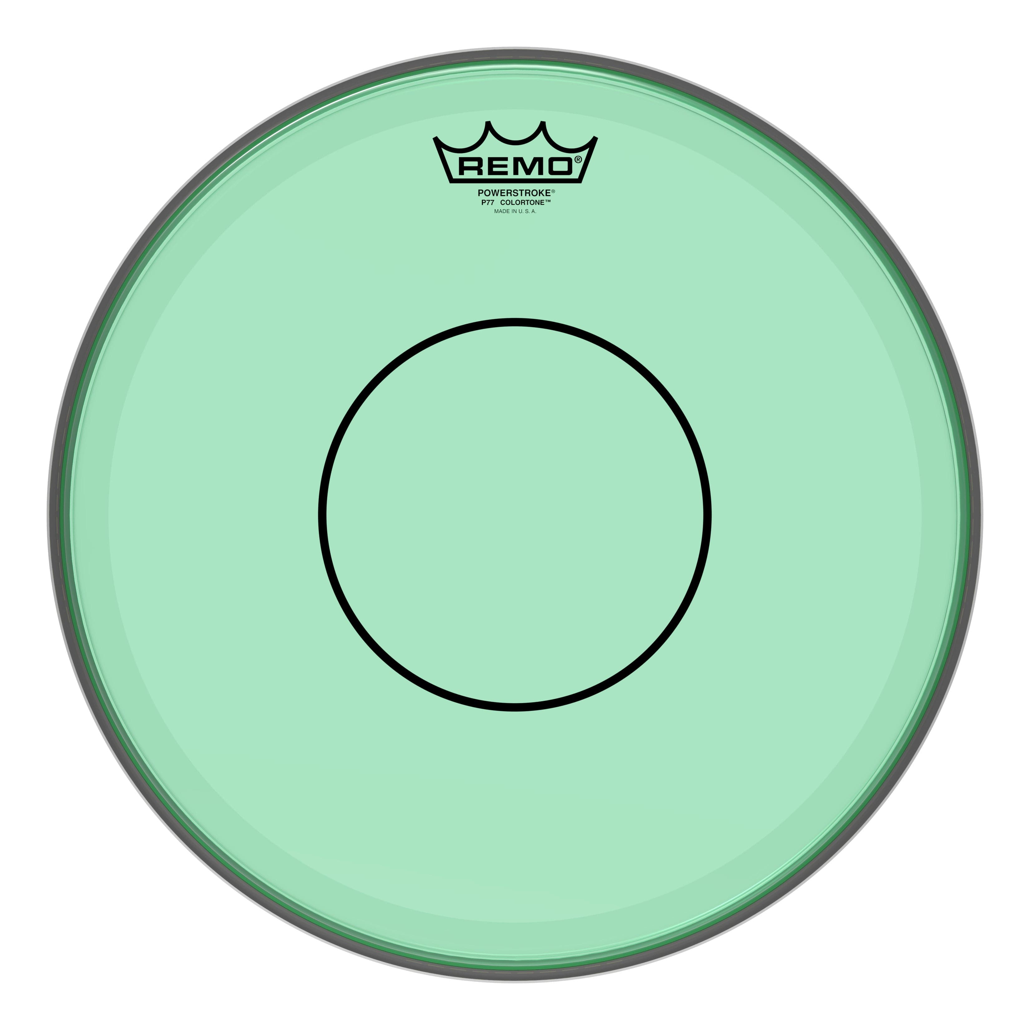 Remo Powerstroke 77 Colortone Green 13 Inch Drum Head