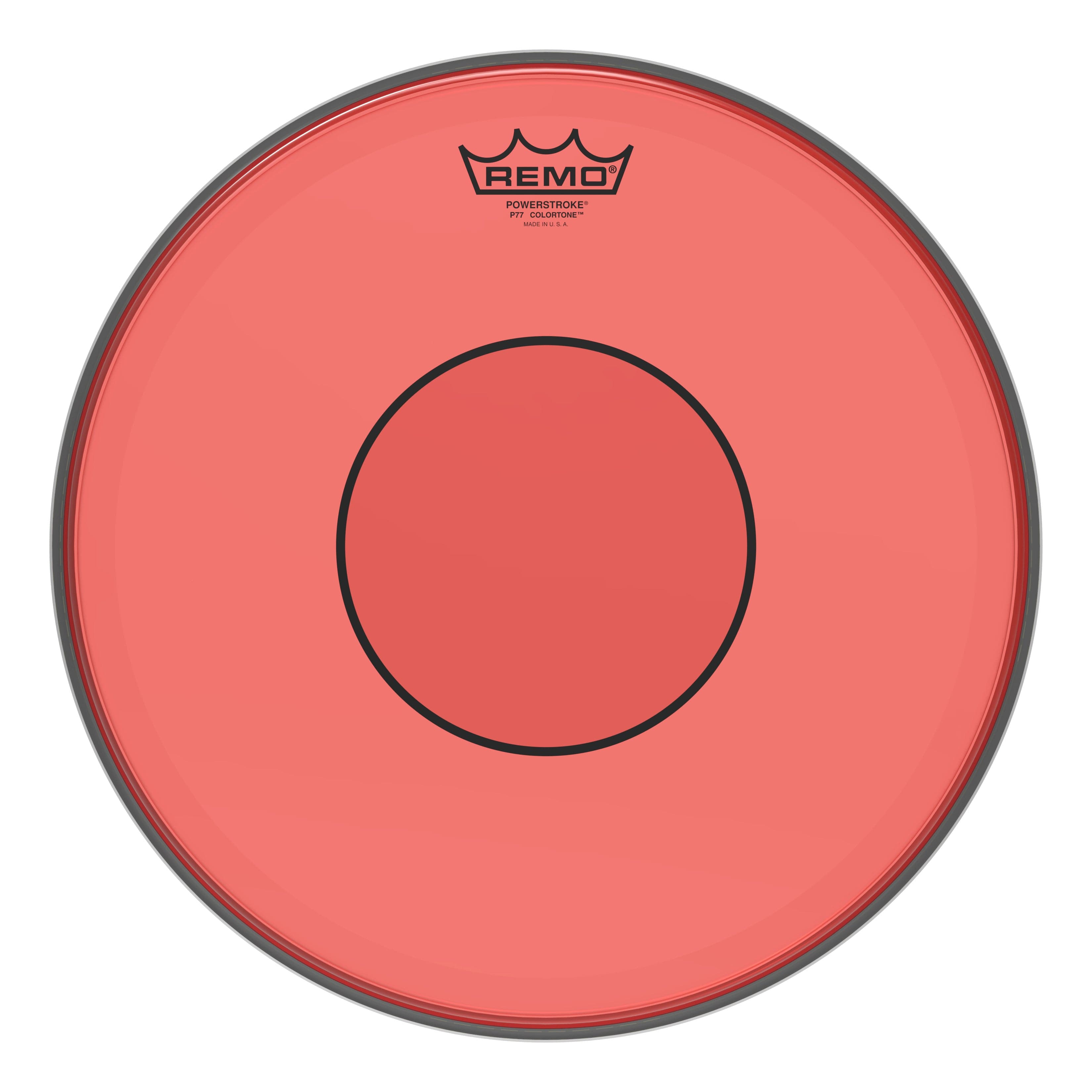 Remo Powerstroke 77 Colortone Red 14 Inch Drum Head