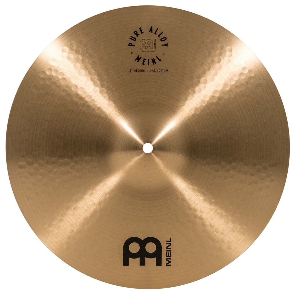 Meinl Pure Alloy Traditional Medium Hi Hat Cymbals 14"