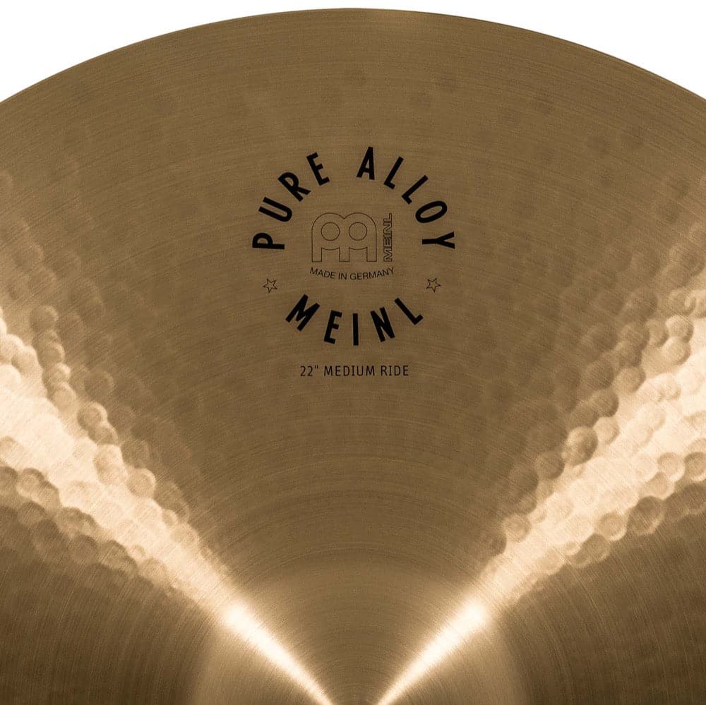 Meinl Pure Alloy Traditional Medium Ride Cymbal 22"