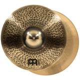 Meinl Pure Alloy Custom Medium Thin Hi Hat Cymbals 15"