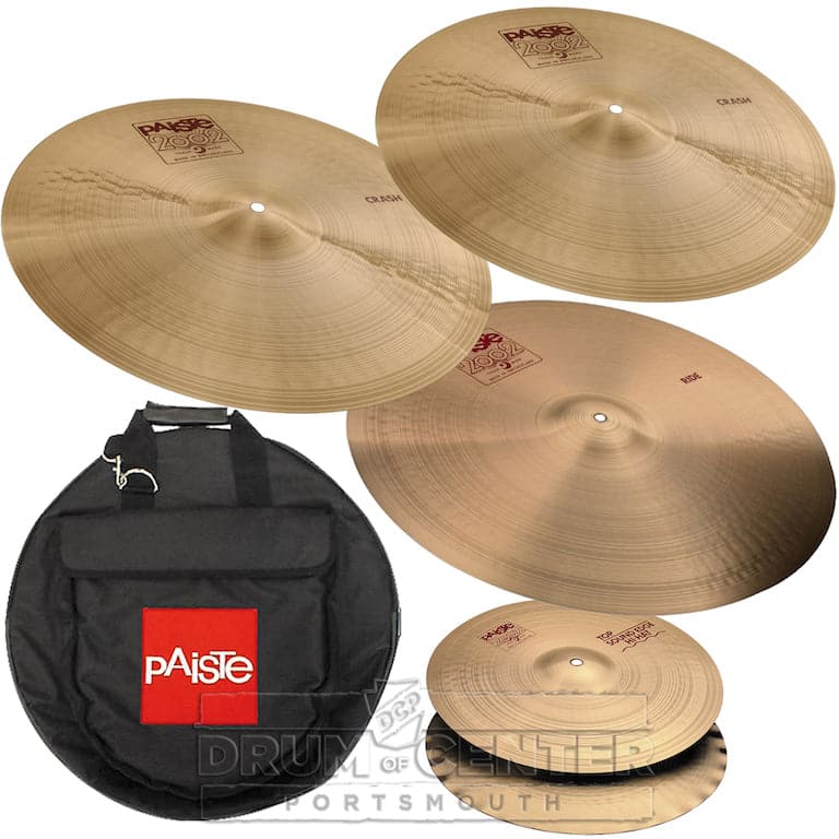Paiste 2002 "Abe" Cymbal Set w/ Bag