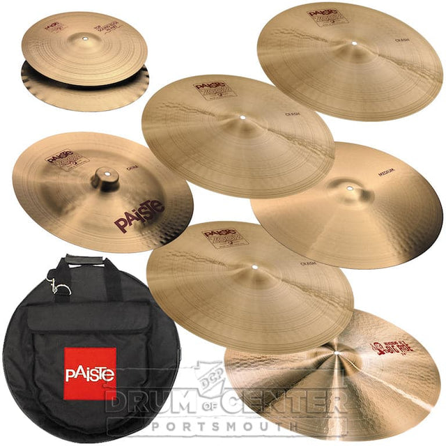 Paiste 2002 "AVH" Cymbal Set w/ Bag