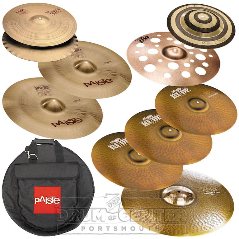 Paiste Dave Lombardo Cymbal Set w/ Bag