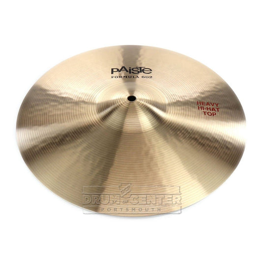 Paiste Formula 602 14 Heavy Hi Hat Top Only