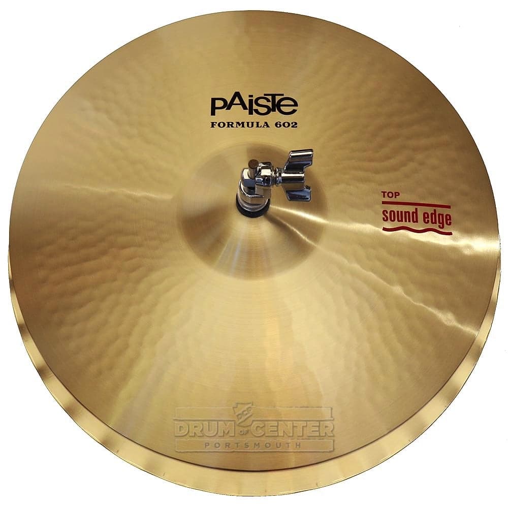 Paiste Formula 602 Sound Edge Hi Hat Cymbals 15"