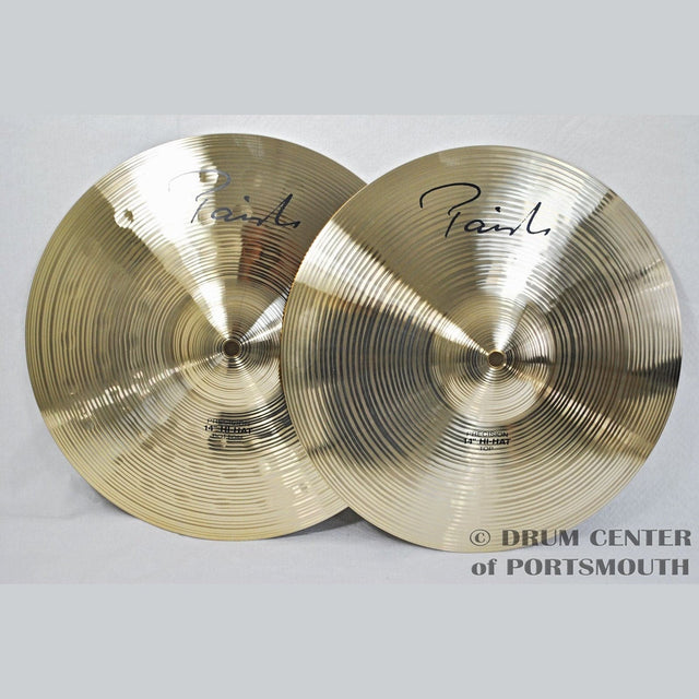 Paiste Signature Precision Hi Hat Cymbals 14"