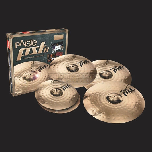 Paiste PST 8 Reflector Universal Cymbal Set 14/18/20 + Free 16
