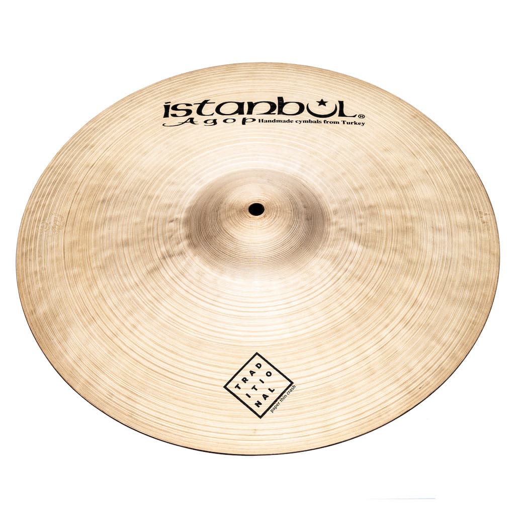 Istanbul Agop Traditional Paper Thin Crash Cymbal 18"