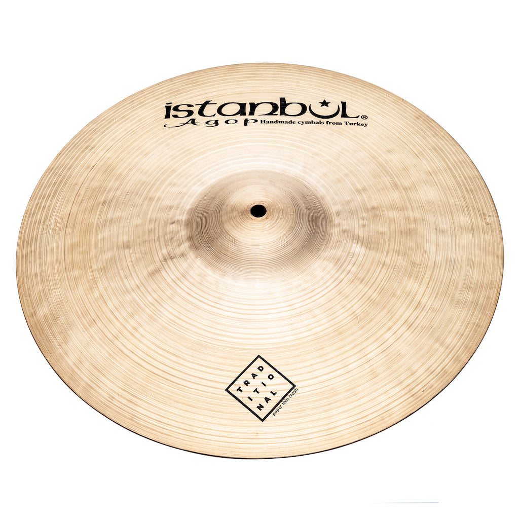 Istanbul Agop Traditional Paper Thin Crash Cymbal 17" 1030 grams