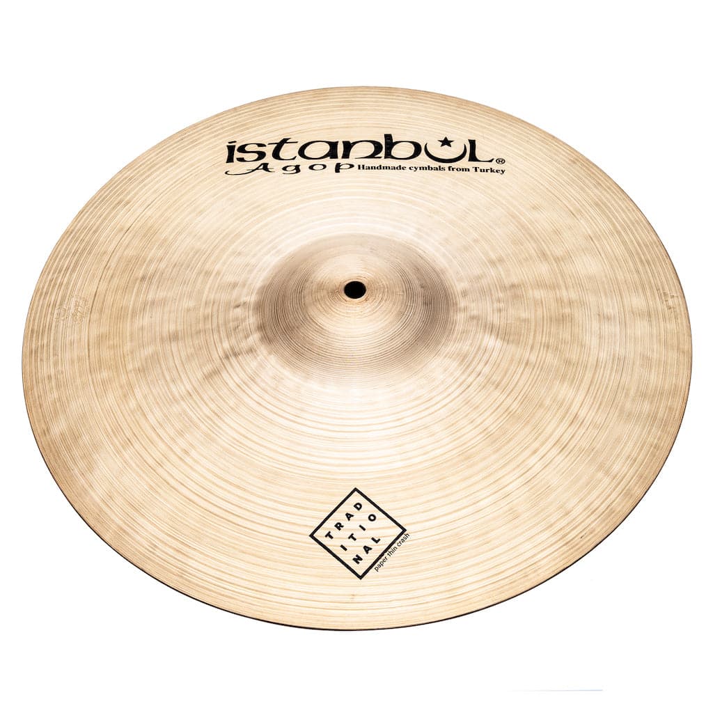 Istanbul Agop Traditional Paper Thin Crash Cymbal 18