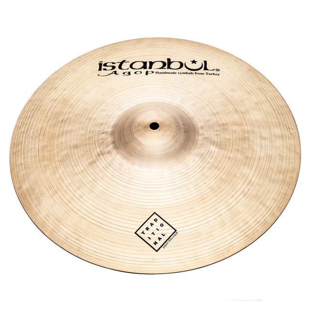 Istanbul Agop Traditional Paper Thin Crash Cymbal 18" 1165 grams