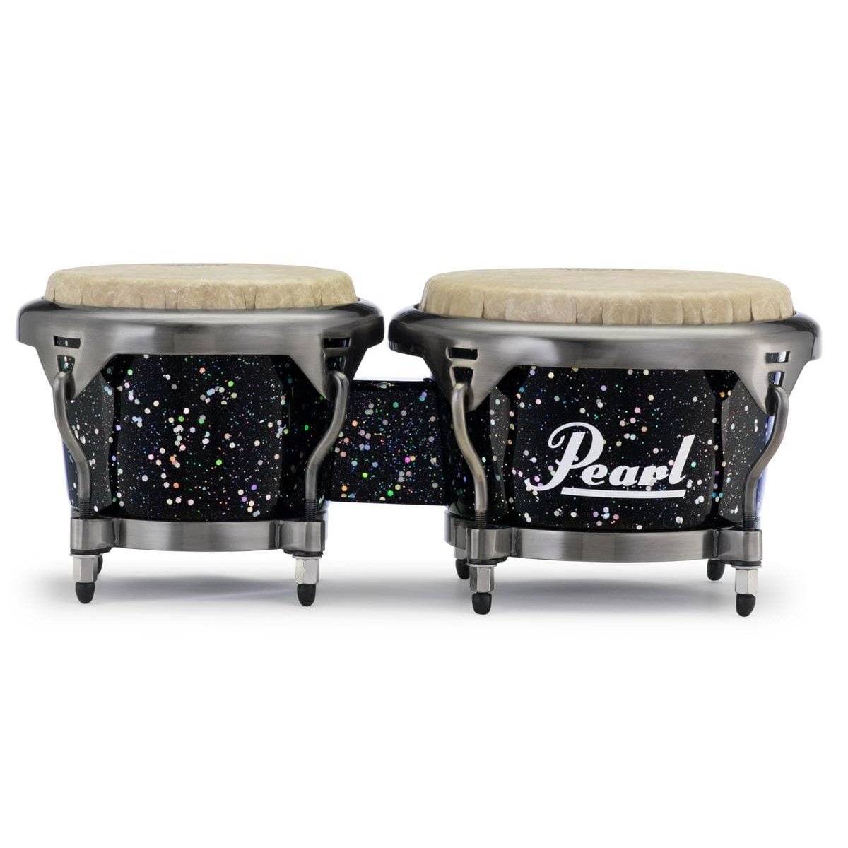 Pearl Bobby Allende Signature Fiberglass 7&8.5"  Bongos with Confetti Finish