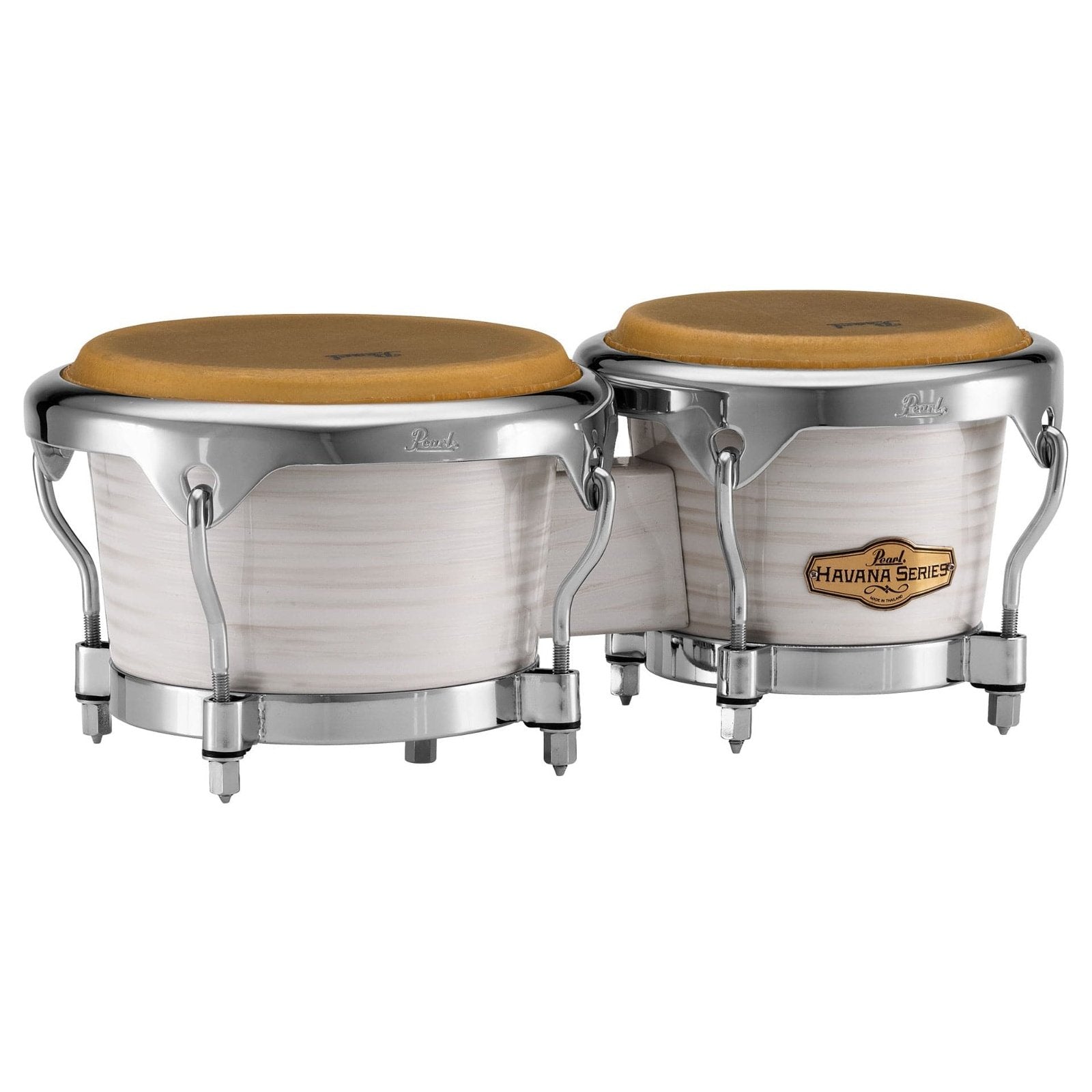 Pearl Havana Series Bongos 7" & 9" Silver White Swirl
