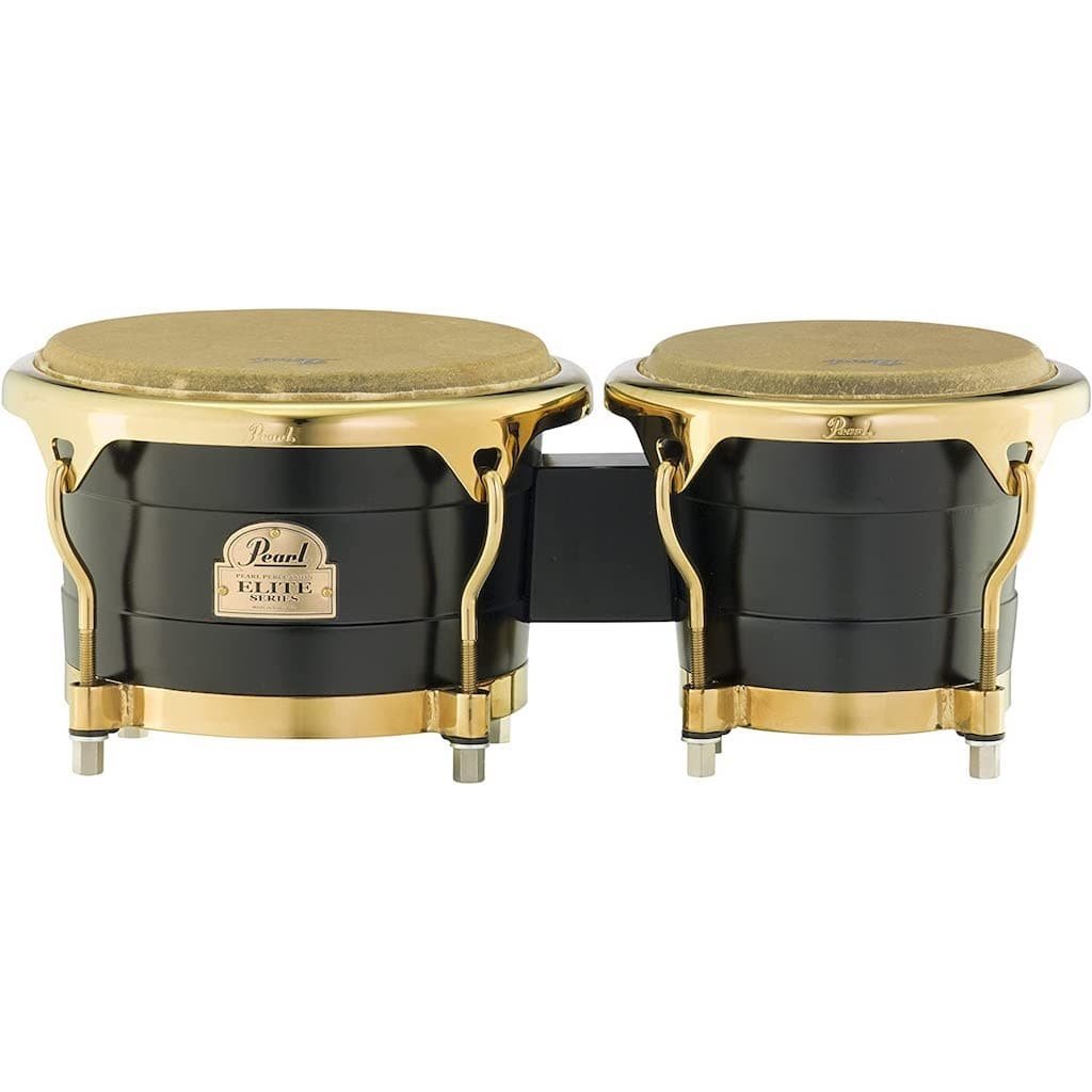 Pearl 7 & 9 Elite Bongo, Thai Oak - Satin Black