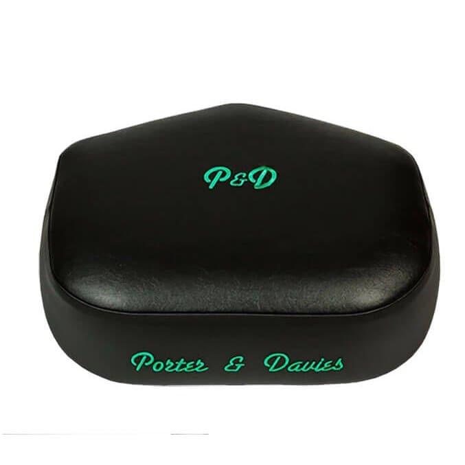 Porter & Davies Seat Top Only, Extra Wide Black Vinyl