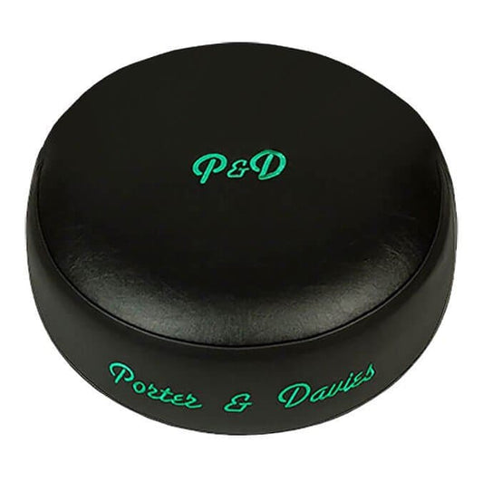 Porter & Davies Seat Top Only, Round Black Vinyl
