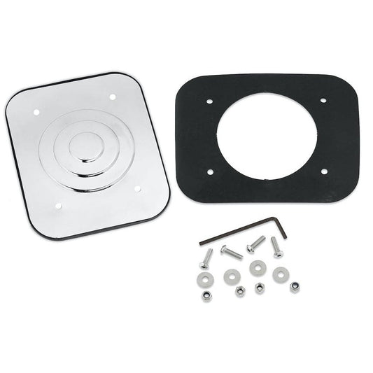 PDP Bass Drum Mount Hole Cover Plate, Chrome