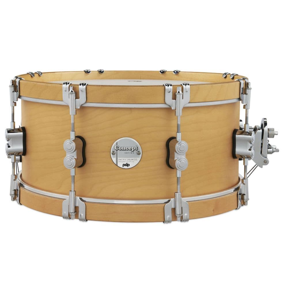 PDP Concept Maple Classic Snare Drum 14x6.5 - Natural/Natural Hoops