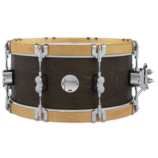 PDP Concept Maple Classic Snare Drum 14x6.5 - Walnut/Natural Hoops