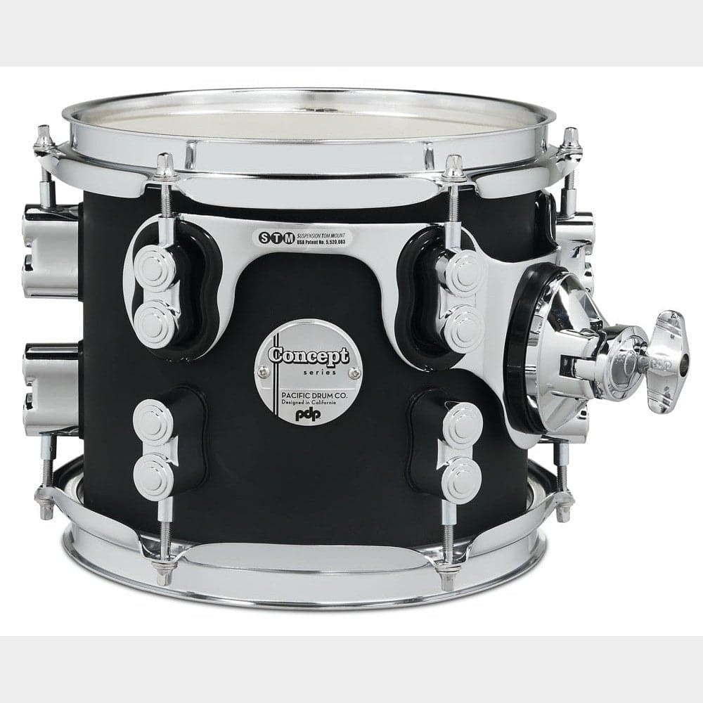PDP Concept Maple Tom 8x7 Satin Black
