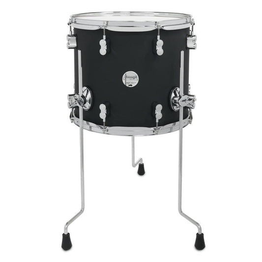 PDP Concept Maple Floor Tom 14x12 Satin Black