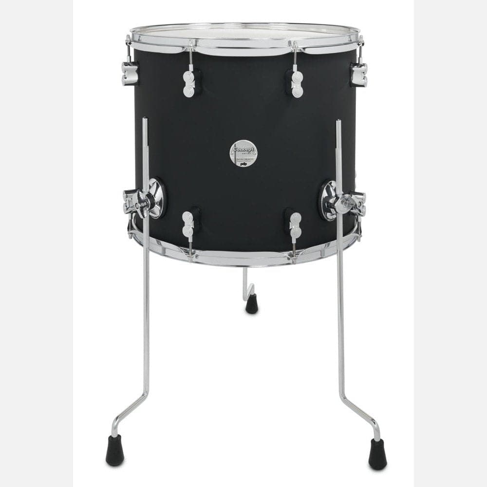 PDP Concept Maple 16x14 Floor Tom - Satin Black