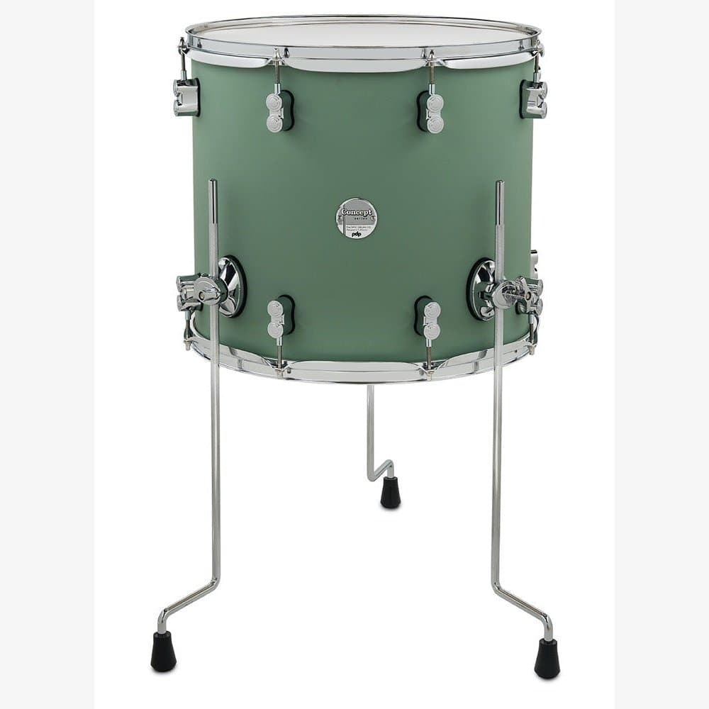PDP Concept Maple 16x14 Floor Tom Satin Seafoam