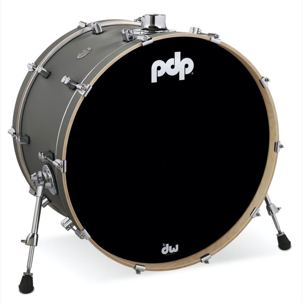 PDP Concept Maple Bass Drum 24x14 Satin Pewter