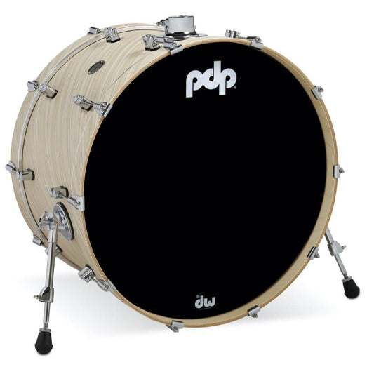 PDP Concept Maple Bass Drum 24x14 Twisted Ivory