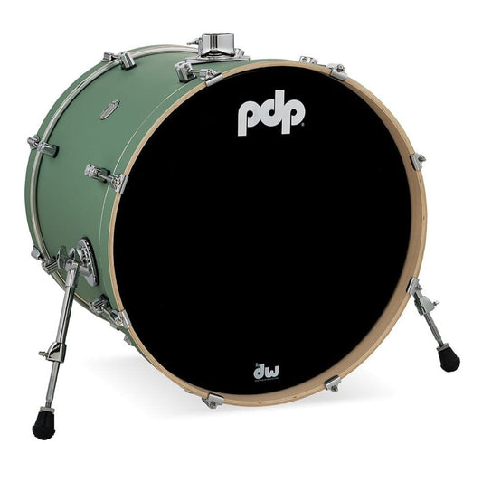 PDP Concept Maple Bass Drum 22x18 - Satin Seafoam