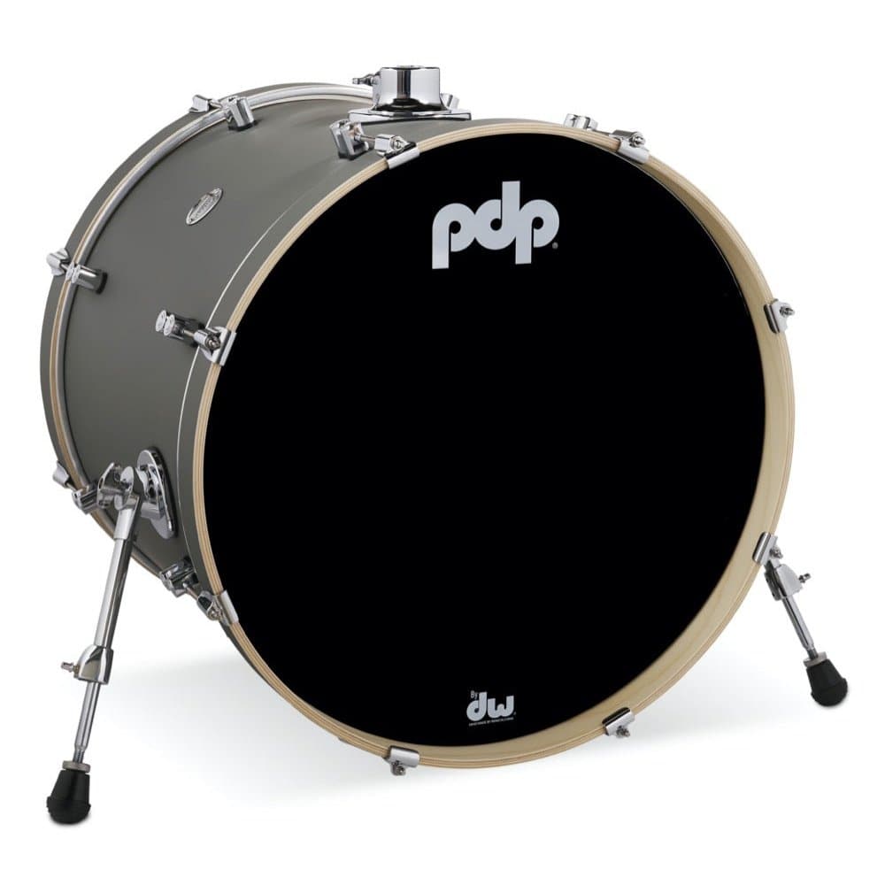PDP Concept Maple Bass Drum 22x18 - Satin Pewter