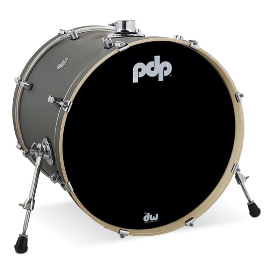 PDP Concept Maple Bass Drum 22x18 - Satin Pewter