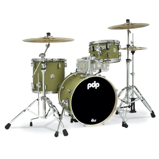 PDP Concept Maple 3pc Bop Drum Set - Satin Olive