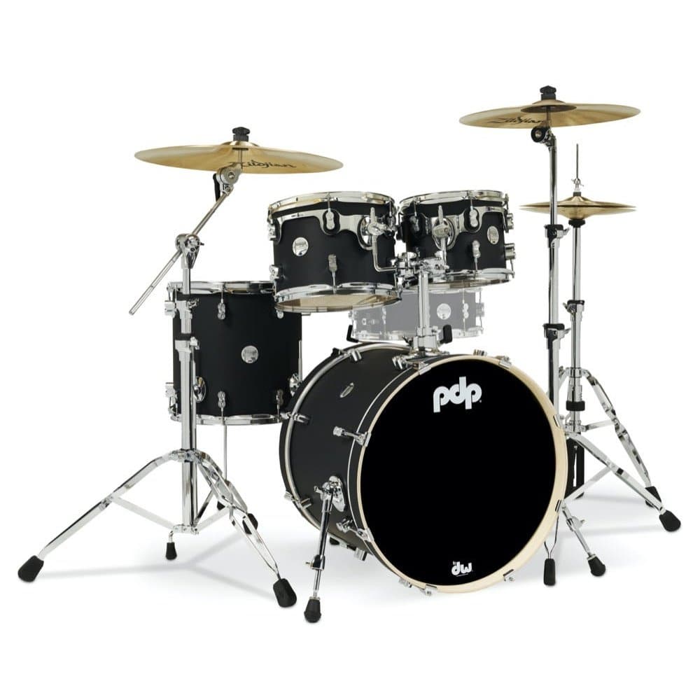 PDP Concept Maple 4pc Drum Set - Satin Black