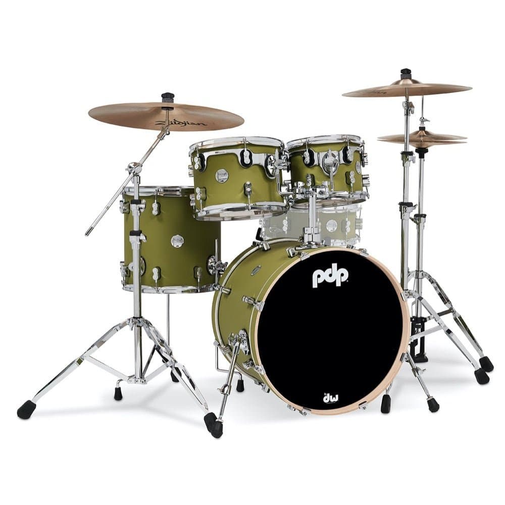 PDP Concept Maple 4pc Drum Set - Satin Olive