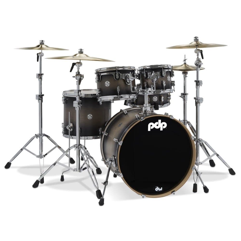 PDP Concept Maple 5pc Drum Set - Satin Charcoal Burst