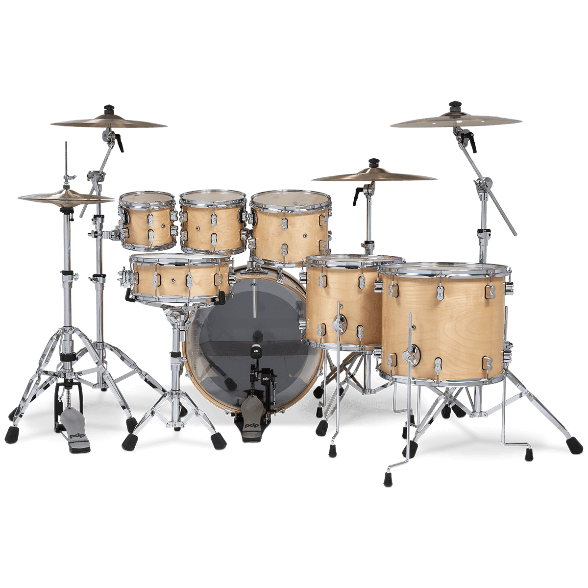 PDP Concept Maple Series 7pc Drum Set - Natural Lacquer