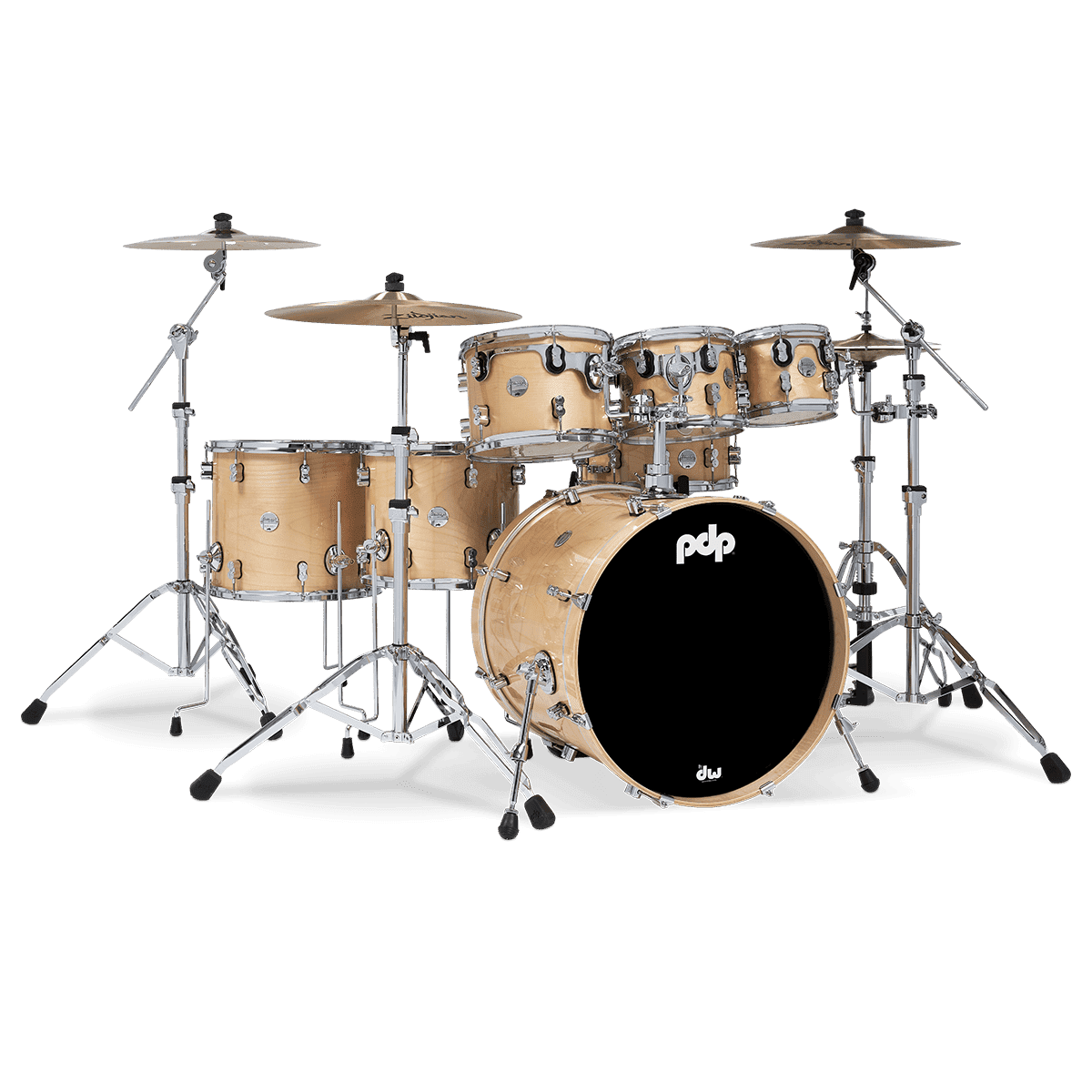PDP Concept Maple Series 7pc Drum Set - Natural Lacquer