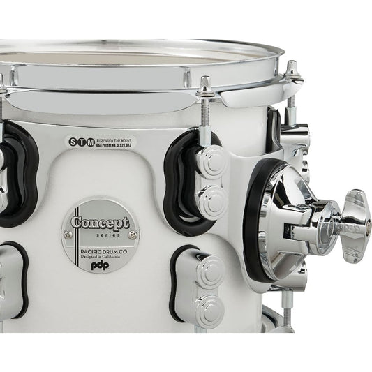 PDP Concept Maple PDCM2217PW 7pc Drum Set - Pearlescent White