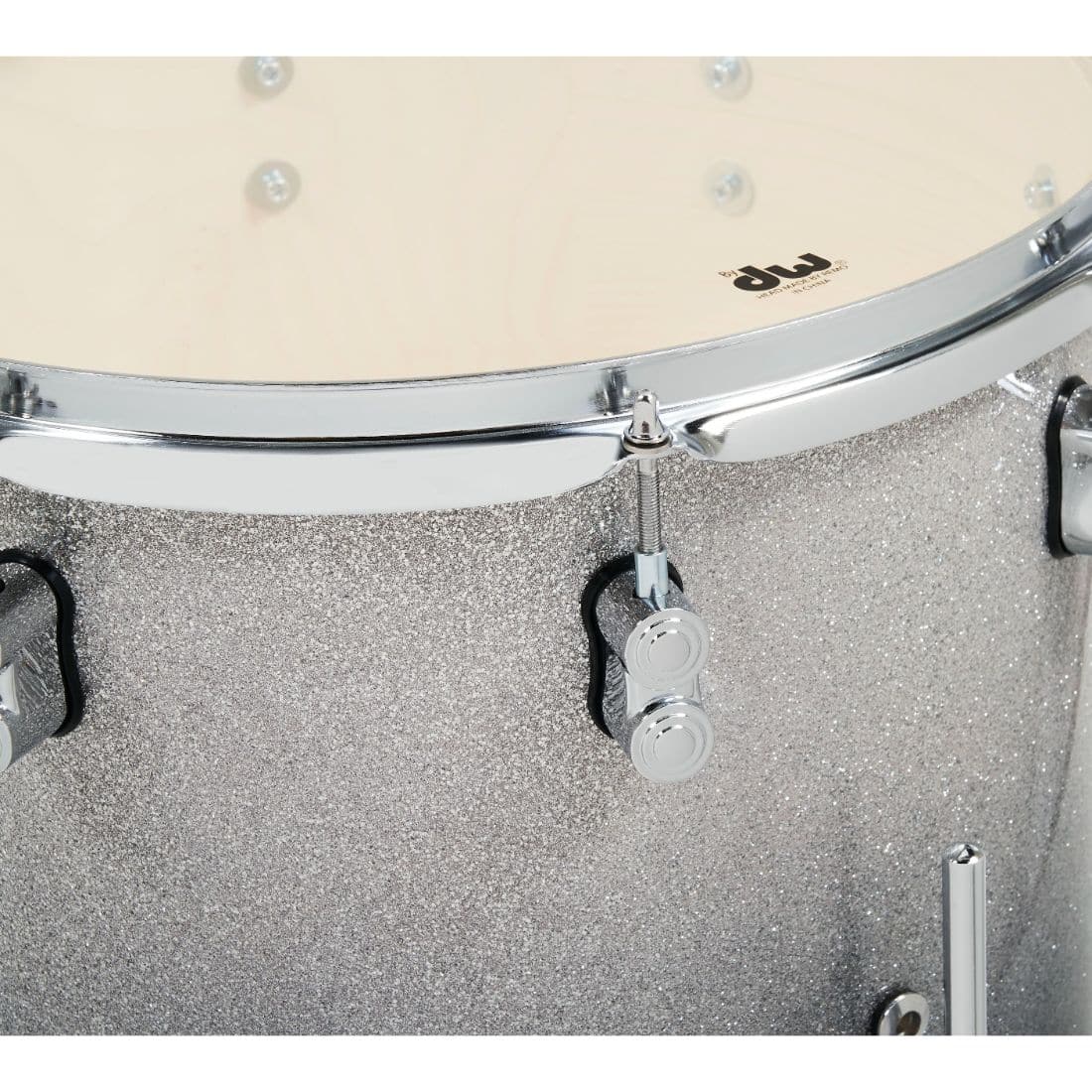 PDP Concept Maple PDCM2217SB 7pc Drum Set - Silver To Black Fade