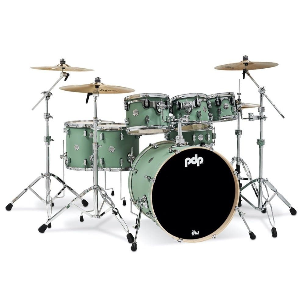 PDP Concept Maple 7pc Drum Set - Satin Seafoam