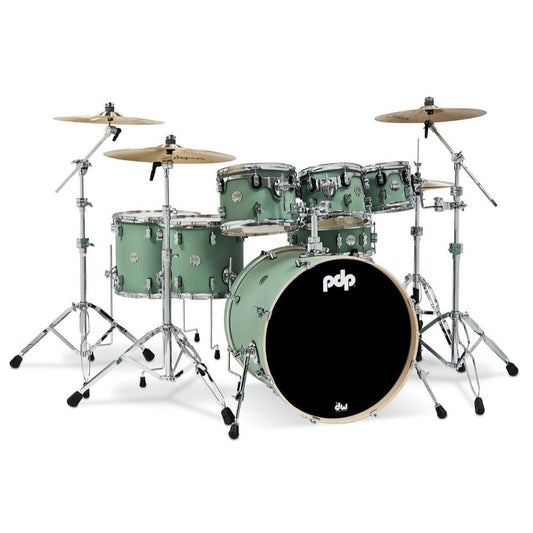 PDP Concept Maple 7pc Drum Set - Satin Seafoam