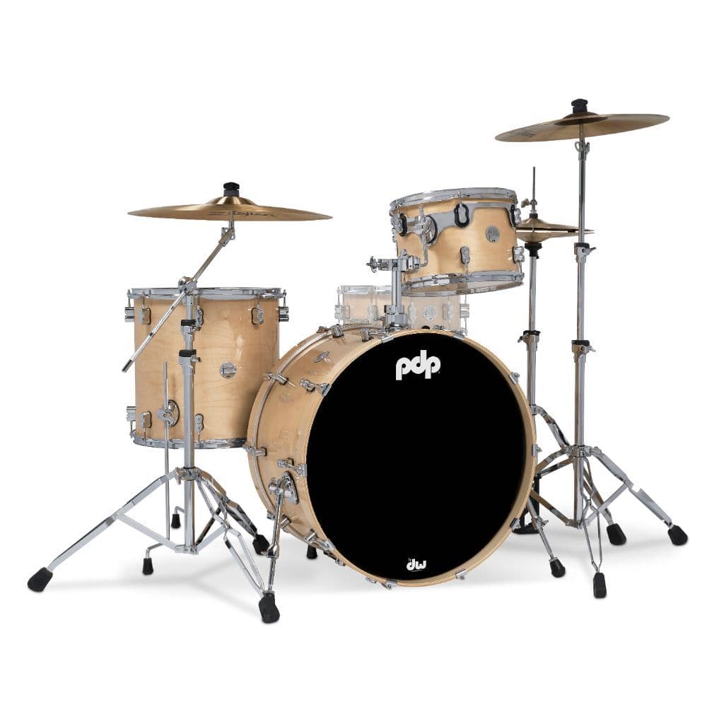 PDP Concept Maple 3pc Rock Drum Set - Natural