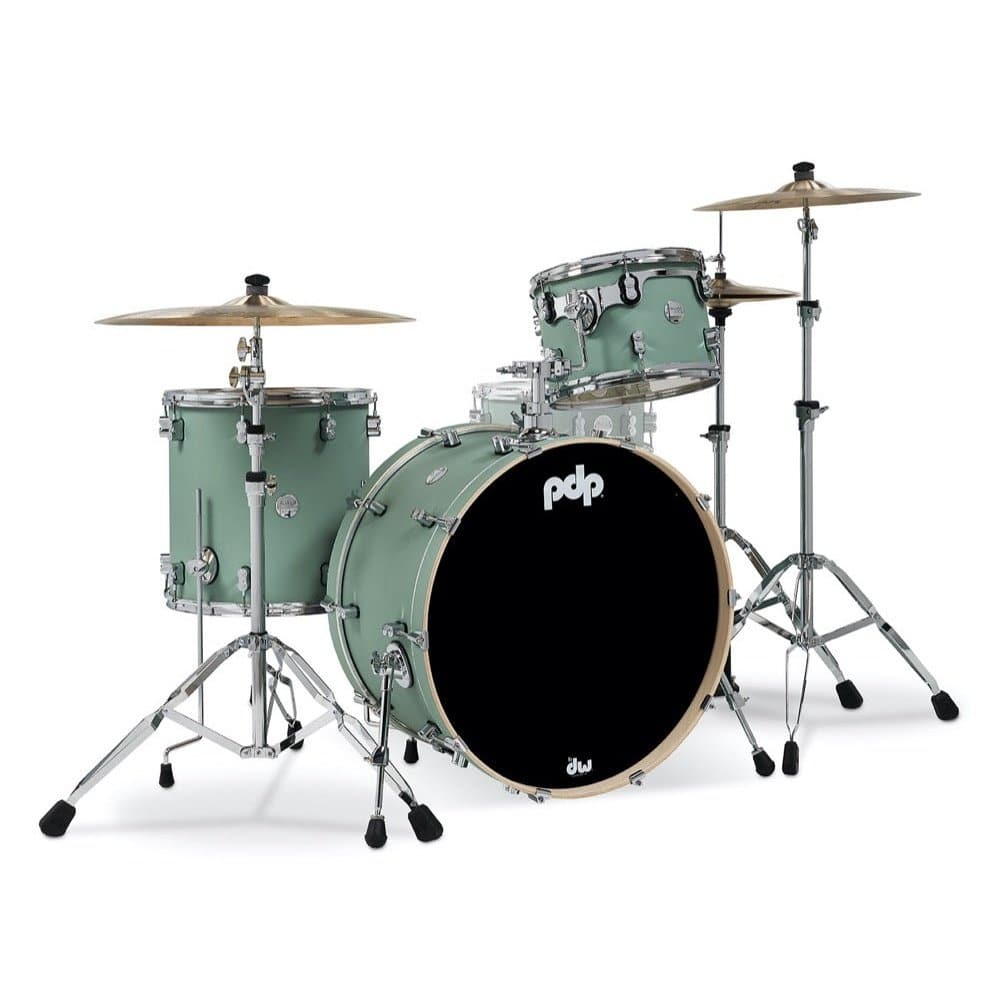 PDP Concept Maple 3pc Rock Drum Set - Satin Seafoam