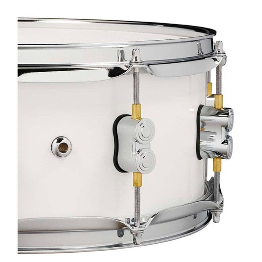 PDP Concept Series Maple Snare, 5.5x14, Pearlescent White w/Chrome Hw