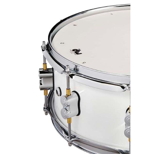 PDP Concept Series Maple Snare, 5.5x14, Pearlescent White w/Chrome Hw